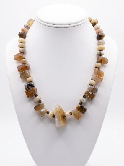 Raw Jasper Strand